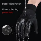 Зимние теплые перчатки, мужские водонепроницаемые перчатки для сенсорного экрана, мужские велосипедные лыжные мотоциклетные перчатки, ветрозащитные уличные термоварежки