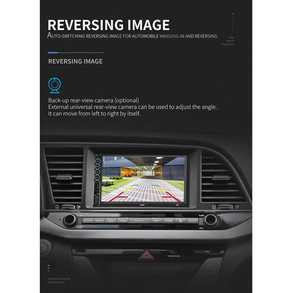 Мультимедийный проигрыватель MP5 с USB и Bluetooth автомобильный радиоприемник