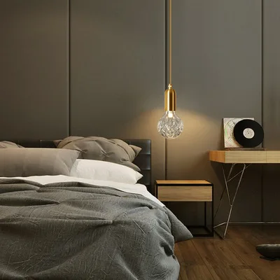 Современный минималистичный винтажный подвесной светильник в виде винной