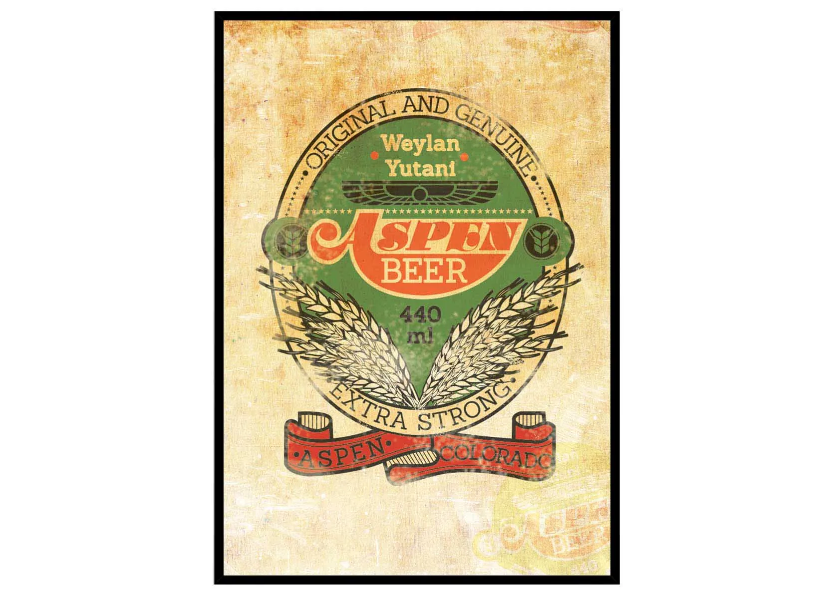 Джок Пивная Кружка Творческий пиво напитки Винтаж в ретро стиле из крафт бумаги с