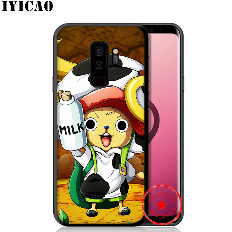 IYICAO One Piece Anime Soft Case for Samsung Galaxy S10e S10 S9 S8 Plus S6 S7 Edge Note 10 9 8 TPU |