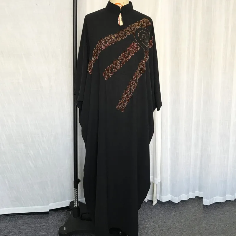 Африканские платья для женщин халат с длинным рукавом Африканское платье