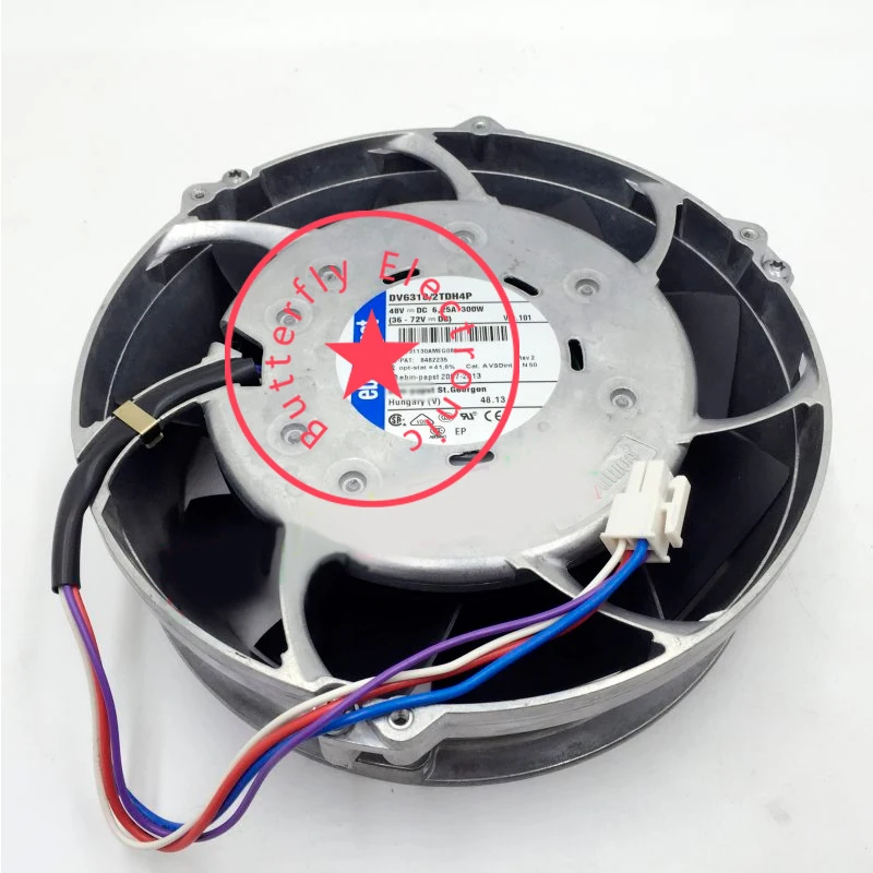 

Новый оригинальный 48V 300W 6.25A DV6318/2TDH4P охлаждающий вентилятор 17251 17 см