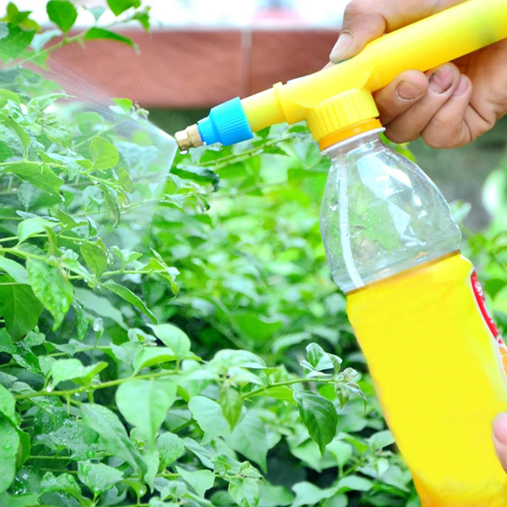 

Plastic Trolley Gun Mini Water Bottles Sprayer Head Garden Bonsai Pressure Sprayer Pesticide Spraying Head Agriculture Tools