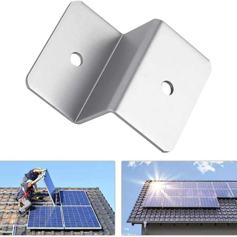 4 Sets Solar Panel Mount Mounting Z Bracket Set RV Boat Off Grid Roof (16 Units)|Солнечная батарея| |
