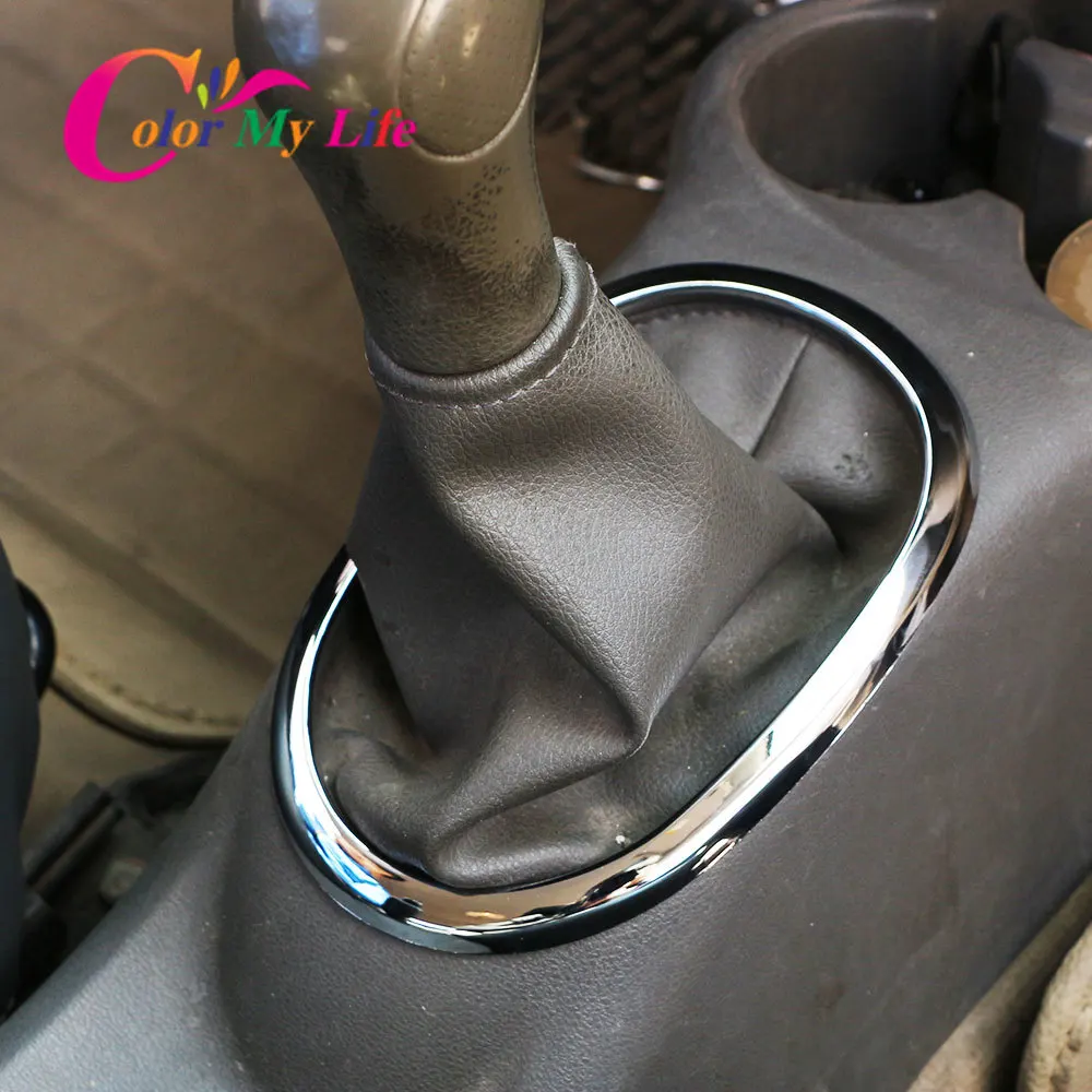 Автомобильная наклейка на ручку переключения передач Color My Life хромированная