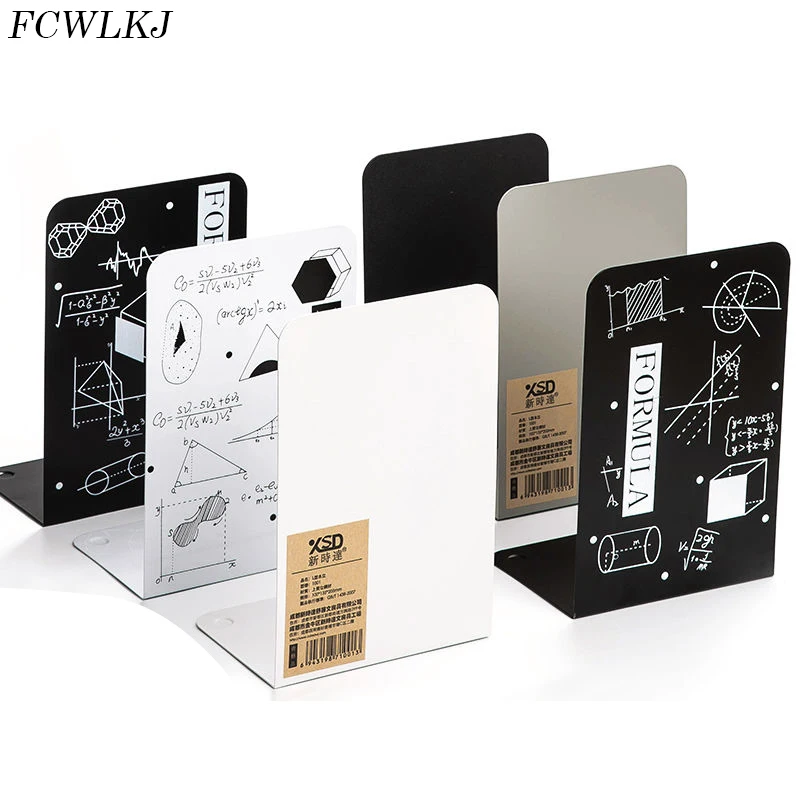 

2PCS/Pair Kawaii Metal Desk Book Students Desk Organizer Office School Home Bookshelf Stationery