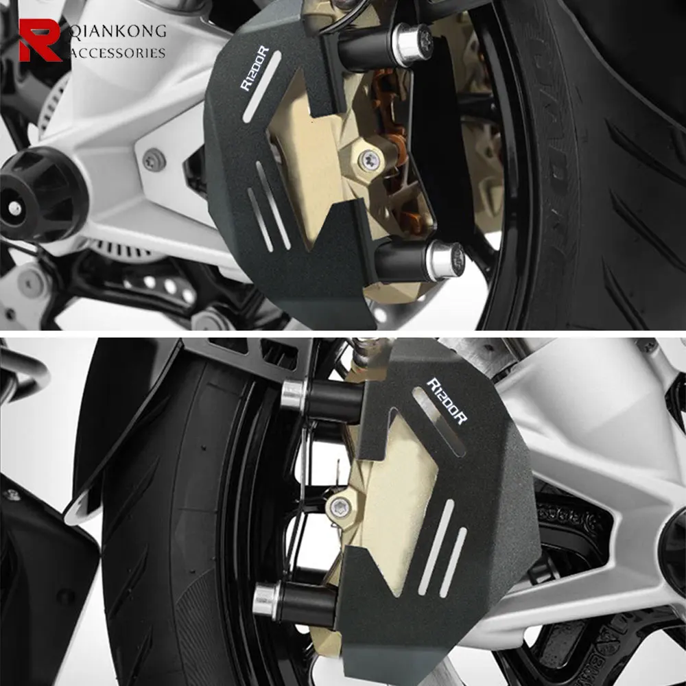

Motorcycle CNC Aluminium Front Brake Caliper Protector Cover Guard FOR BMW R1200R LC Front Brake Caliper Cover Guard R 1200 R LC