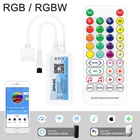 Светодиодный контроллер, Wi-Fi, Alexa, Google Home, RGB, RGBW, музыка, IR 38Key, 2835, 5050, RGB, RGBCW, RGBWW, Светодиодная лента, приложение для IOS, Android DC5V-24V