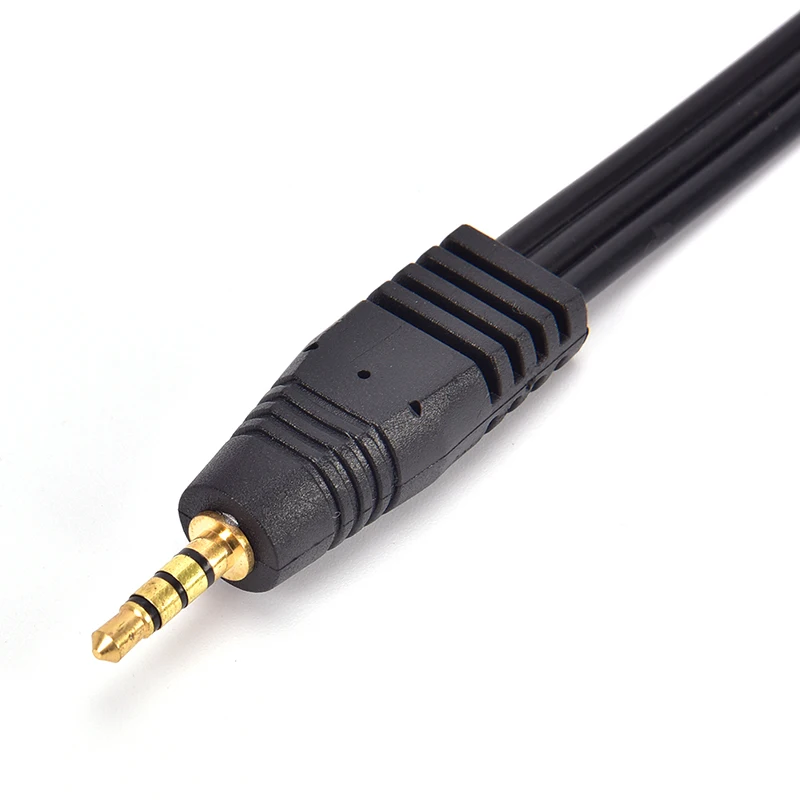 

1.5M 3.5mm Jack Plug Male To 3 RCA Adapter High Quality 3.5 To RCA Male Audio Video AV Cable Wire Cord 3.5mm to 3-RCA AV Cable