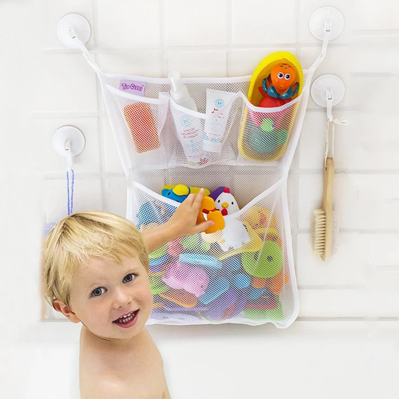 Лидер продаж! Детские игрушки для ванной аккуратного хранения присоске сумка