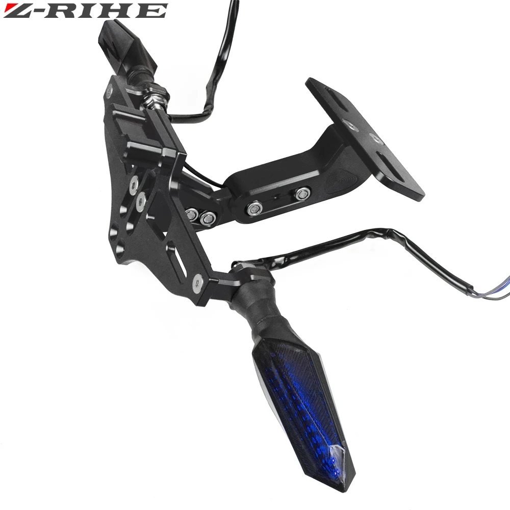 Универсальный держатель номерного знака для мотоцикла регулируемый кронштейн