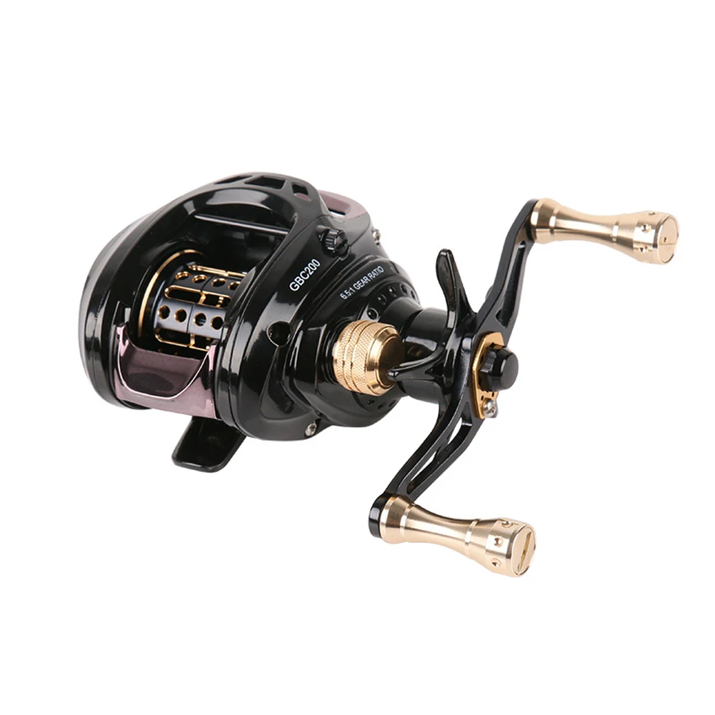 

UltraLight Baitcasting Fishing Reel Carbon Fiber Max Drag 5kg 6+1BB 6.5:1 High Speed Spool Spinning Wheel Casting Fishing Coil