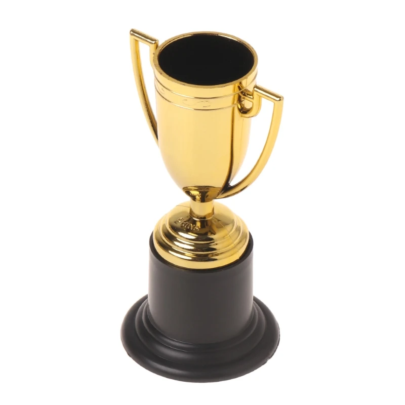 10 шт. золотые кубки и трофеи спортивный победитель Обучающие реквизиты Детские