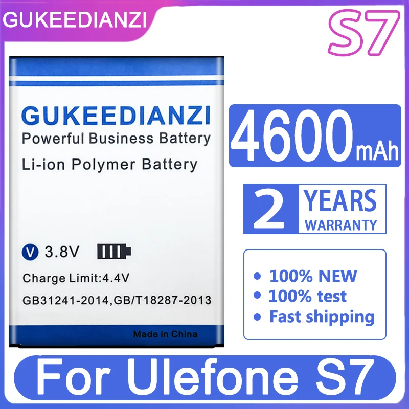 

Запасной аккумулятор GUKEEDIANZI 4600 мАч для Ulefone S7