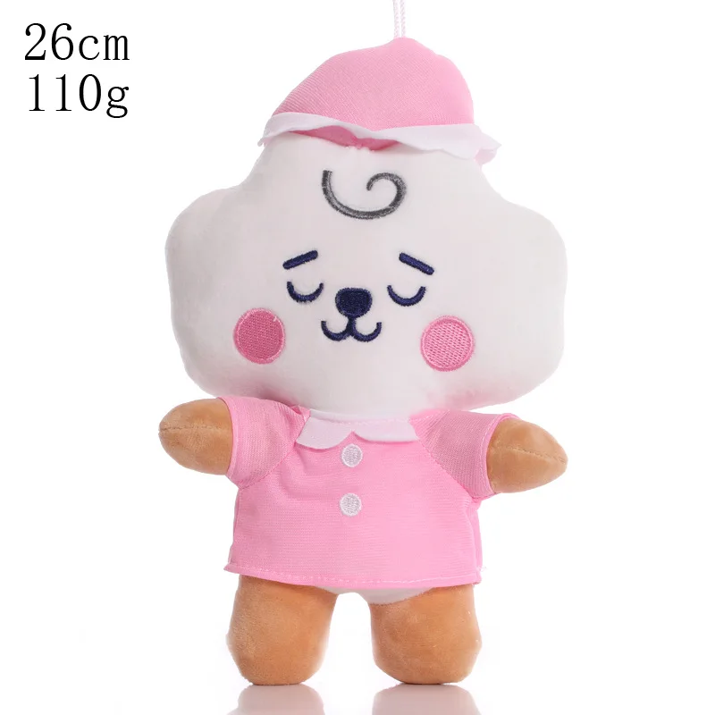 Мультяшные KPOP плюшевые игрушки подушка в виде животного CHIMMY COOKY KOYA MANG RJ SHOOKY TATA