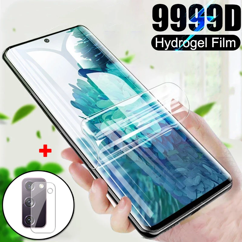 

Гидрогелевая пленка s20 FE для samsung note 20, мягкое стекло для s 20 plus, samsung galaxy s21 ultra, Защитная пленка для экрана note20 ultra