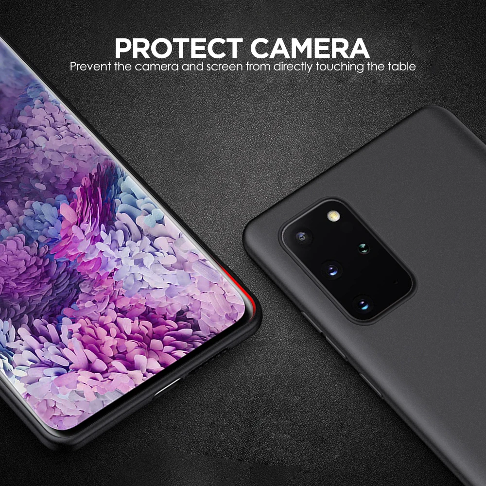 Матовый Мягкий чехол из ТПУ для Samsung S10 + S20 Ultra A11 A31 A51 A71 a71 5G защитный M31 M30S сумки |