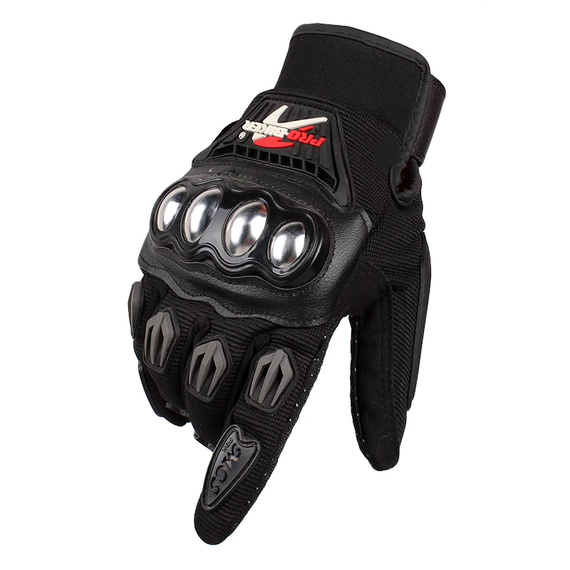 Мотоциклетные Перчатки с закрытыми пальцами Нескользящие из нержавеющей стали