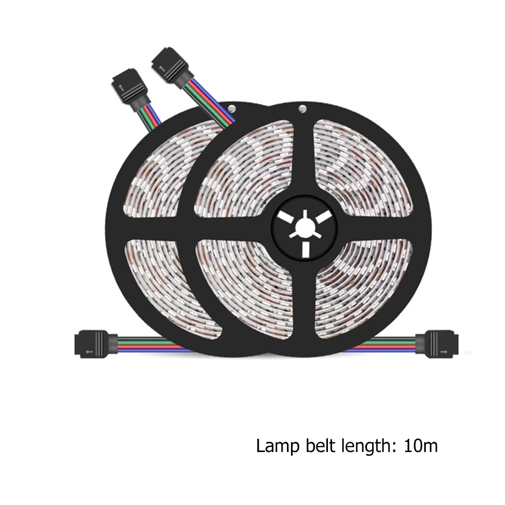 

10m Waterproof SMD 5050 RGB LED Strip Light Practical Multi-functional Durable Bluetooth DC 12V Flexible Tape Lamp