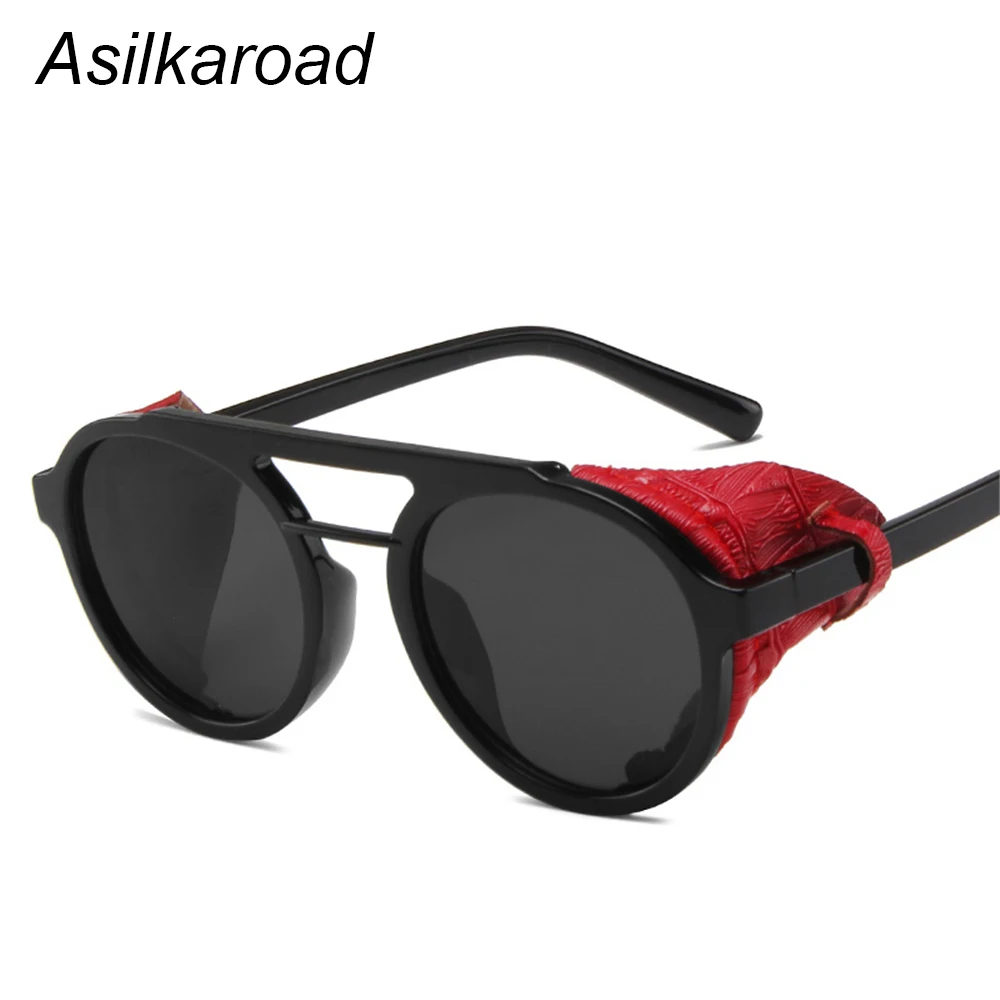 

Punk Sunglasses Men Brand Designer Sunglasses Vintage Sun Glasses for Man Oculos De Sol Gafas UV400 Asilkaroad