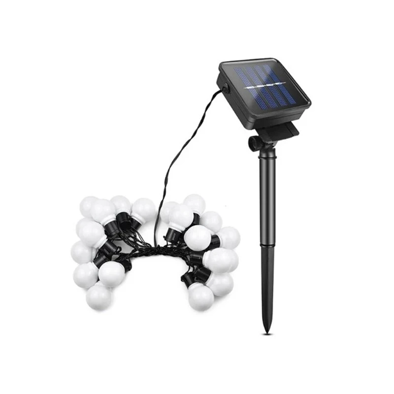 Уличная лампа на солнечной батарее s гирлянда с 10/20 светодиодный ыми