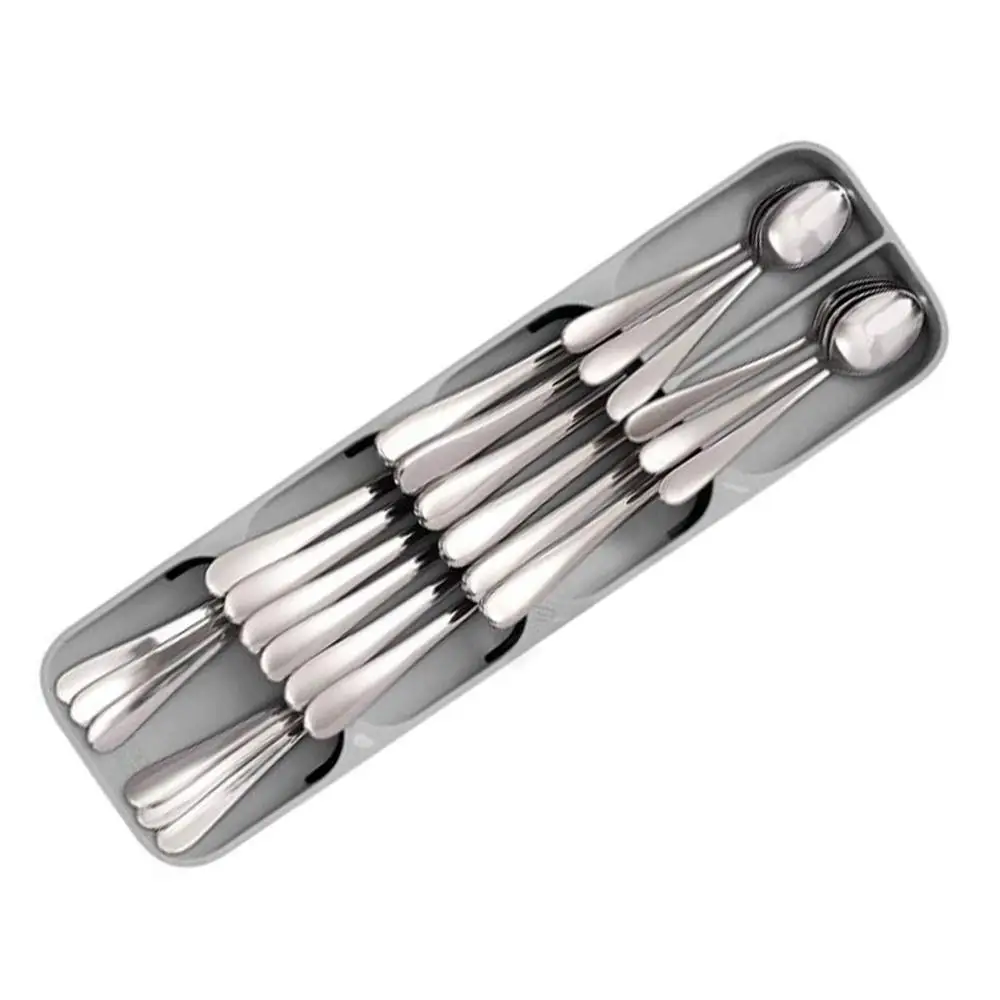 Практичный органайзер ящик лоток ложка столовые приборы разделения отделки