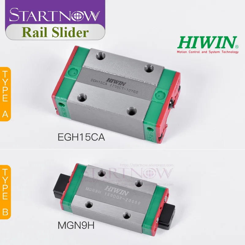 

Original Taiwan HIWIN EGH15CA HGH20CA QEH20CA Linear Guide Slider Block For Linear Guideway Carriage Motion System