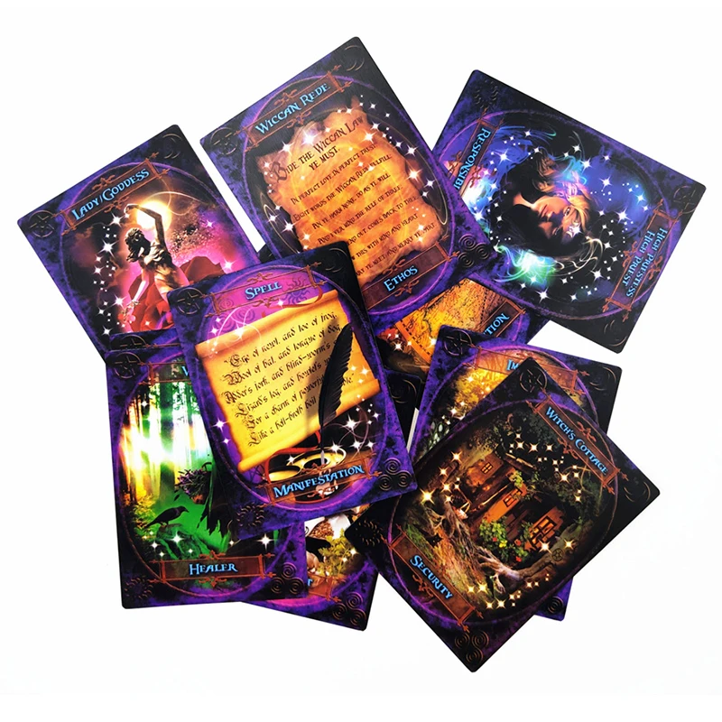 

Oracle Tarot Cards witches wisdom Card Board Deck Games Palying Cards For Party Game P011