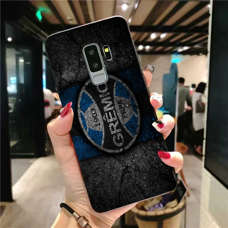 Чехол для телефона FC Gremio Samsung S6 S7 Edge S8 S9 S10E Note8 Note 9 10 A9 C10 J7 Max DIY чехол черного мягкого
