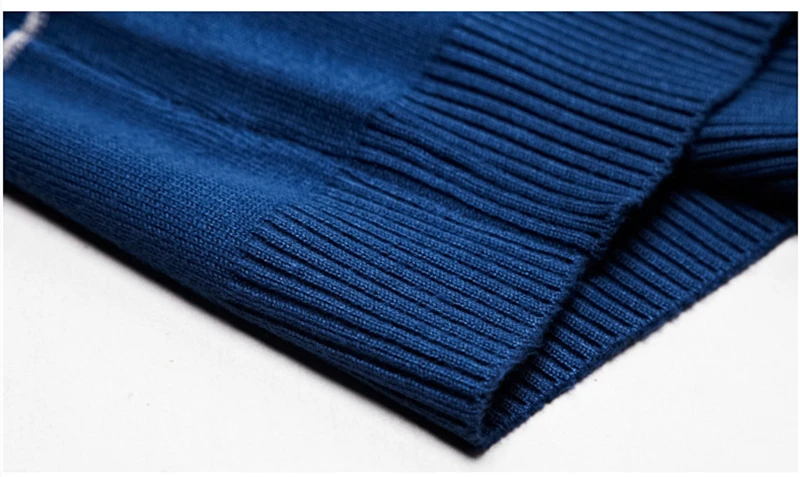

New Men's Autumn Winter Pullover Wool Slim Fit Knitted Warm Sweater Striped Man Brand Clothing Casual Pull Homme Plus Size XXXL