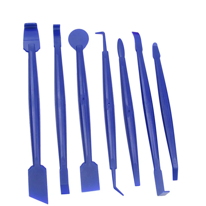 

7 шт./компл. Автомобильная виниловая пленка, скребок для оболочки, тройной скребок для автомобильной пленки, приклеивающиеся автомобильные ...