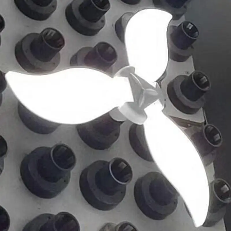 Складсветильник Светодиодная лампа в форме вентилятора 45 Вт E27 6000