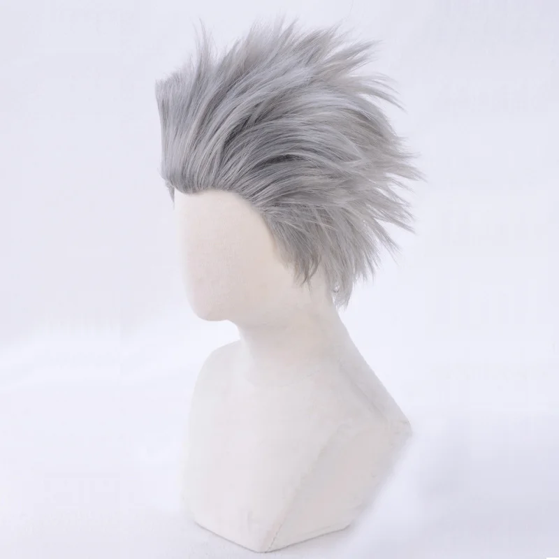 Косплей парик Tobirama Senju серый