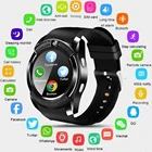 Смарт-часы V8, наручные Смарт-часы Bluetooth со слотом для Sim-карты, контроллер камеры для телефона Android Samsung, мужские и женские PK DZ09