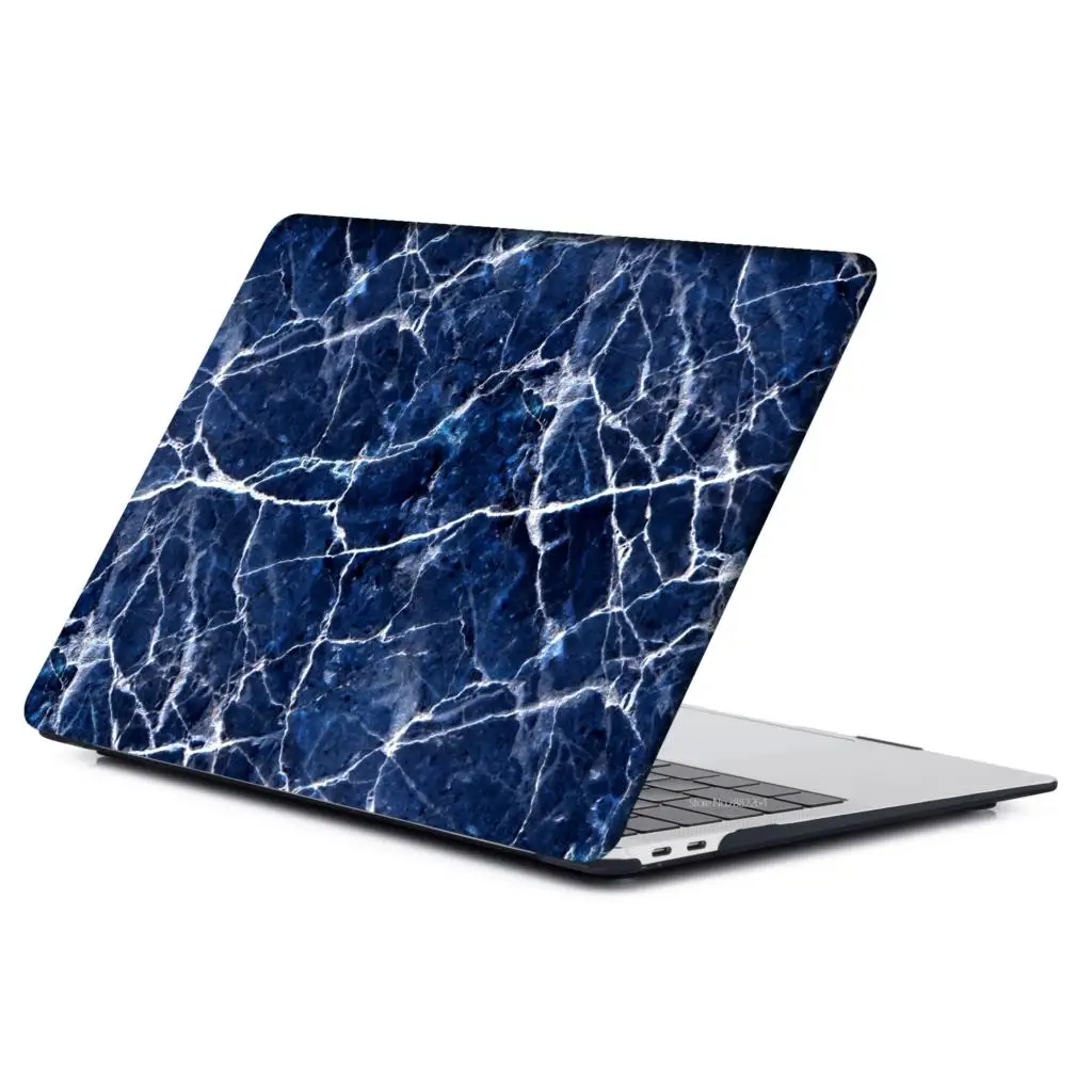 Мраморный Жесткий Чехол для ноутбука Macbook Touch ID Air 13 Pro retina 12 13 15 сенсорный экран для Macbook Air 13+ чехол для клавиатуры