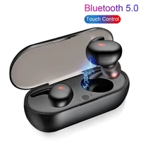 mini in ear 5 0 bluetooth earphone hifi wireless headset with mic sports earbuds handsfree stereo sound earphones for all phones