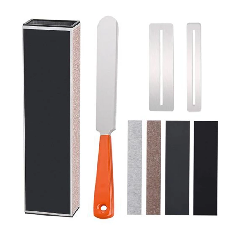 

Guitar Fingerboard Luthier Tool,Including Guitar Leveling Beam with Sandpaper Fingerboard Guard Protectors for Guitar