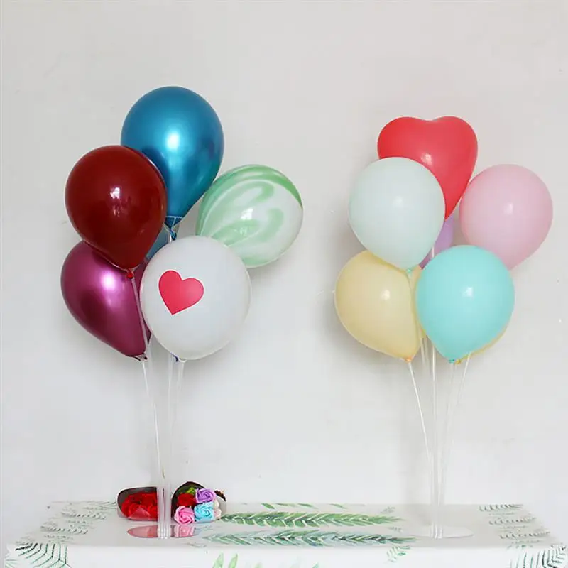 Набор подставок для воздушных шаров украшения дня рождения и свадьбы 7