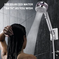 detachable bath shower adjustable jetting shower head high pressure saving water bathroom anion filter shower spa nozzle 20mm
