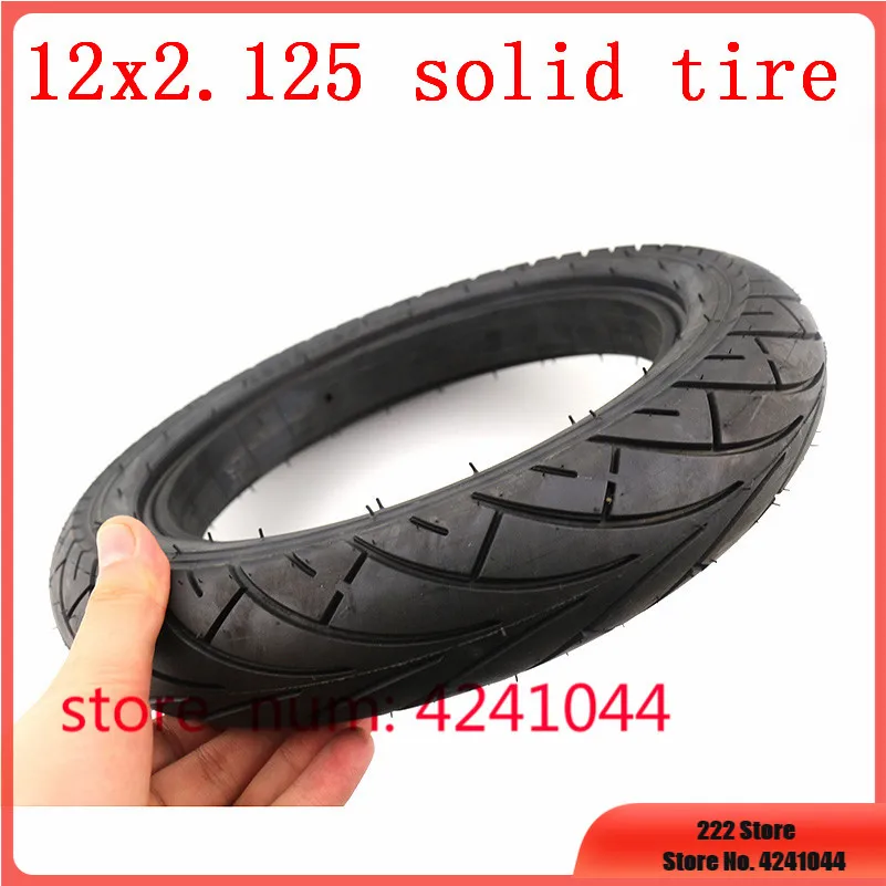 

12x2.125 solid tyres for 12 inch electric scooter electric bicycle balancing vehicle explosion proof tires