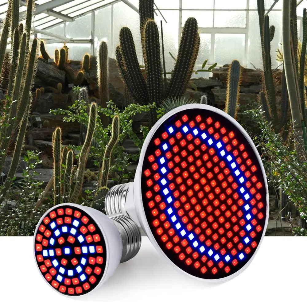 

Grow LED E27 Full Spectrum Bulb E14 LED Plant Growth Lamp MR16 Flower Seeds Growing Light GU10 LED Greenhouse Light B22 Fitolamp