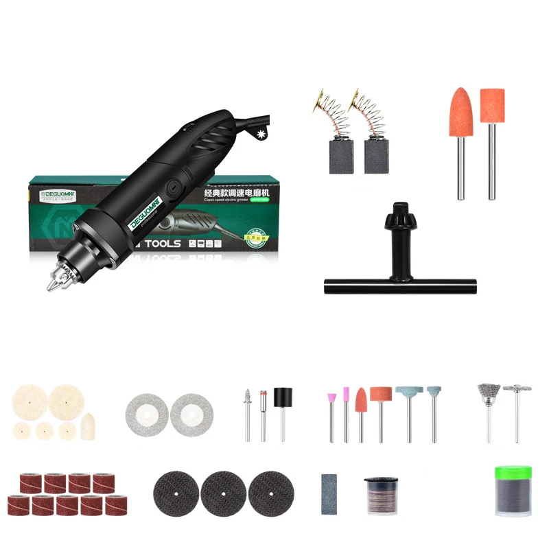 

Powerful Engraver 240W Mini Drill Multifunctional Drilling Machine Professional 6-speed Adjustment Maintenance Tools Power