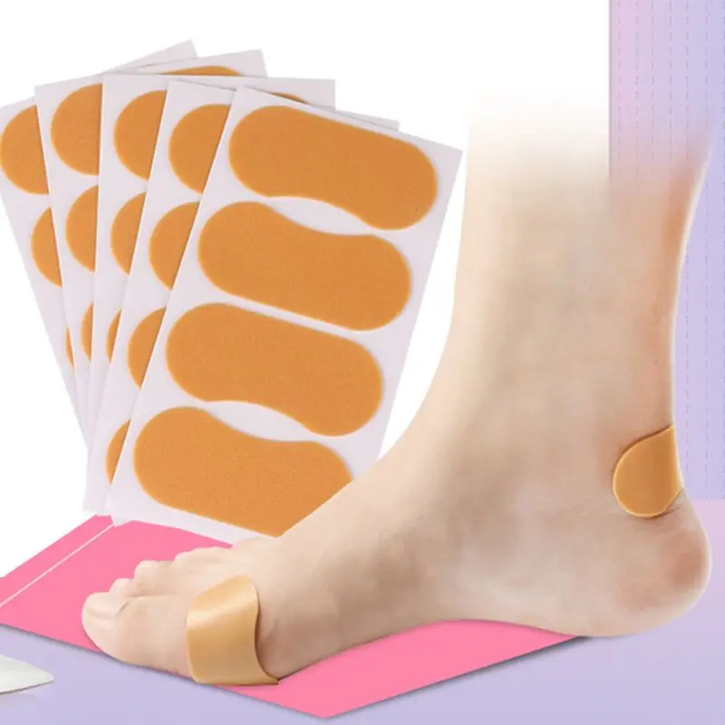 20 наклеек Нескользящие наклейки для ног водонепроницаемые подушки из пены на