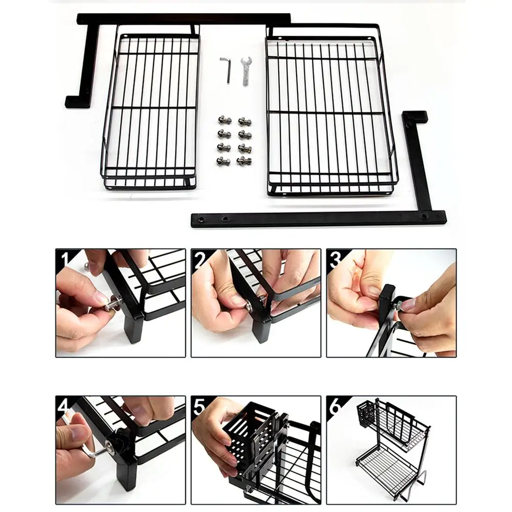 Полка для хранения на кухне антикоррозийная полка посуды из нержавеющей стали