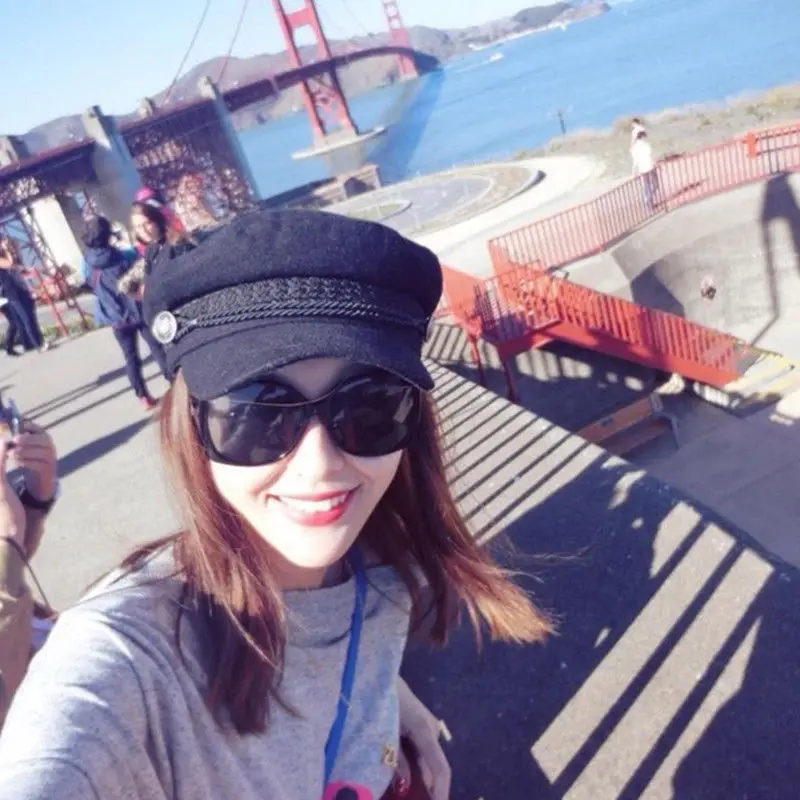 

Fashion Men Women Autumn Winter Fashion Berets Caps Greek Fisherman Sailor Cap Fiddler Hat Peaked Cap Berets Elastic Band