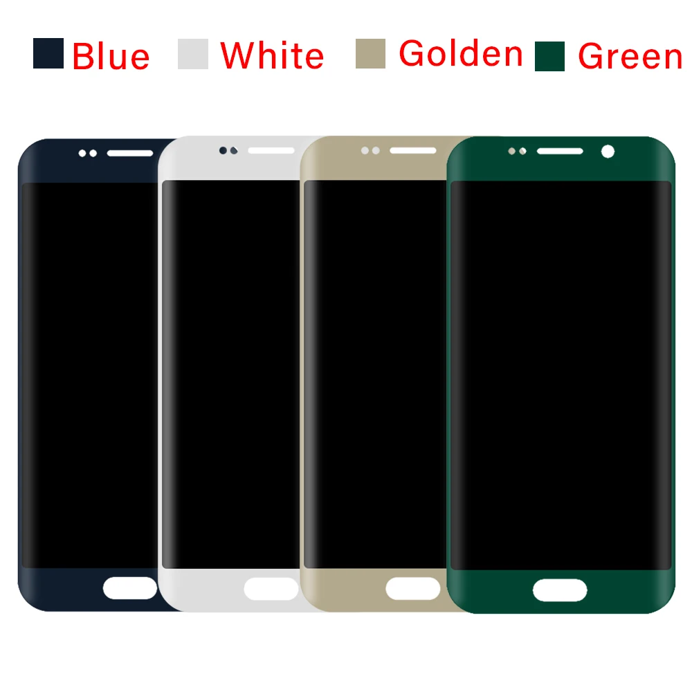 100% Оригинальный ЖК-дисплей для Samsung Galaxy S6 edge G925 G925I G925F сенсорный экран дигитайзер