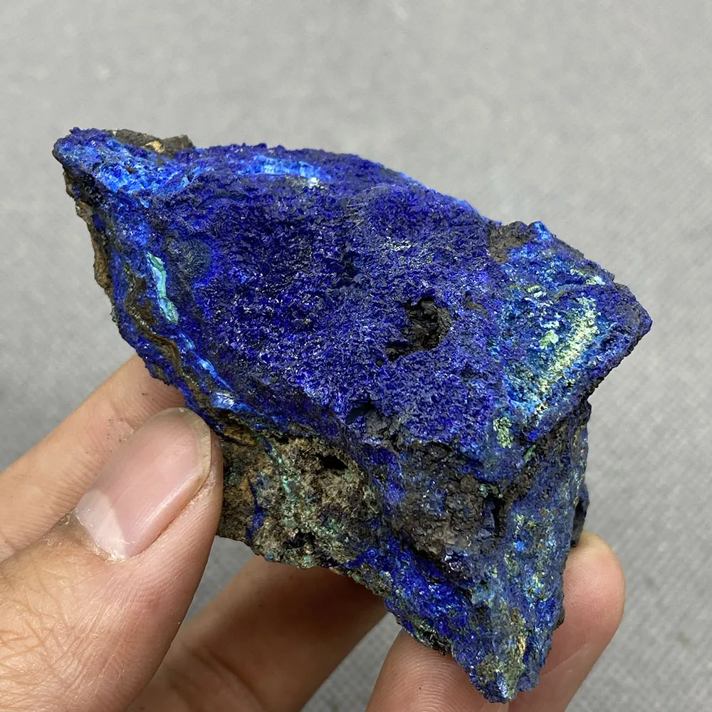 

Natural azurite mineral cristal espécime da província de anhui, china