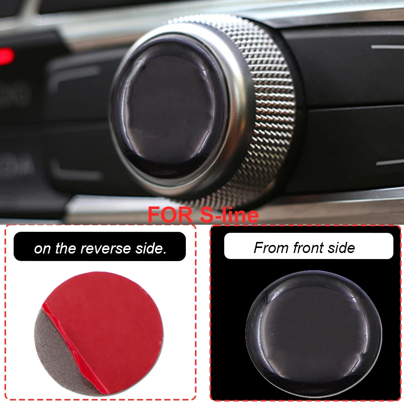 1 шт. наклейки на автомобильные ручки Автомобильные украшения для Audi Sline A3 A4 A5 A6 A7 A8