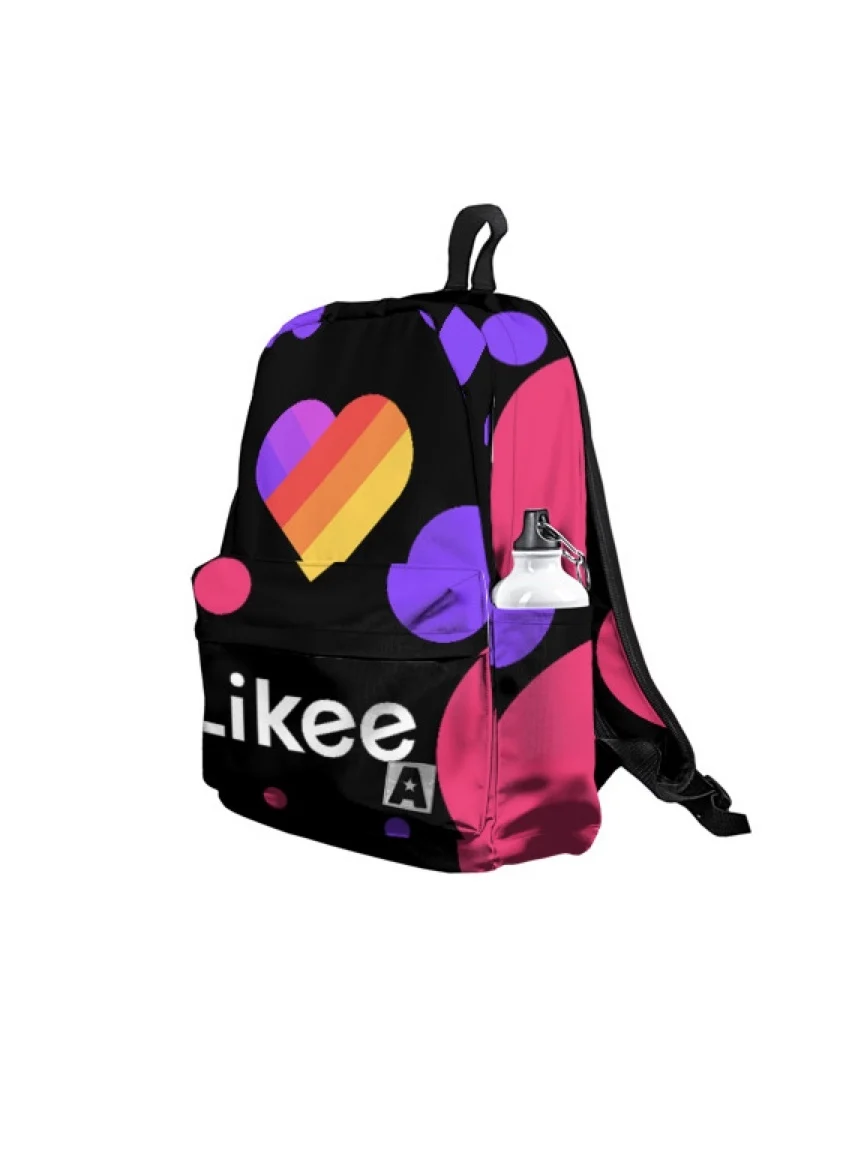 Backpack 3D &quotBACKPACK LIKE 3 for boys and girls school leisure bright colors |